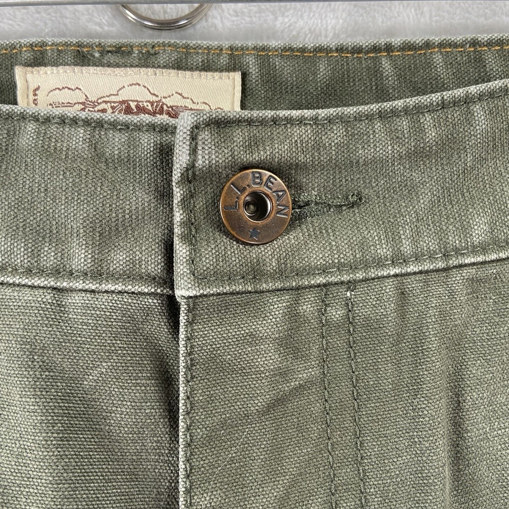 L.L. Bean Pants Mens 30x30 Katahdin Iron Works Carpenter Canvas Workwear 270855 - Picture 5 of 12